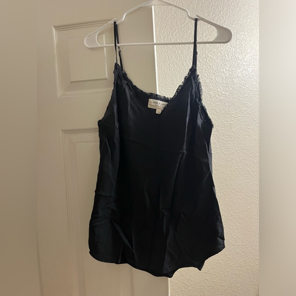 Cloth and Stone fringe tank